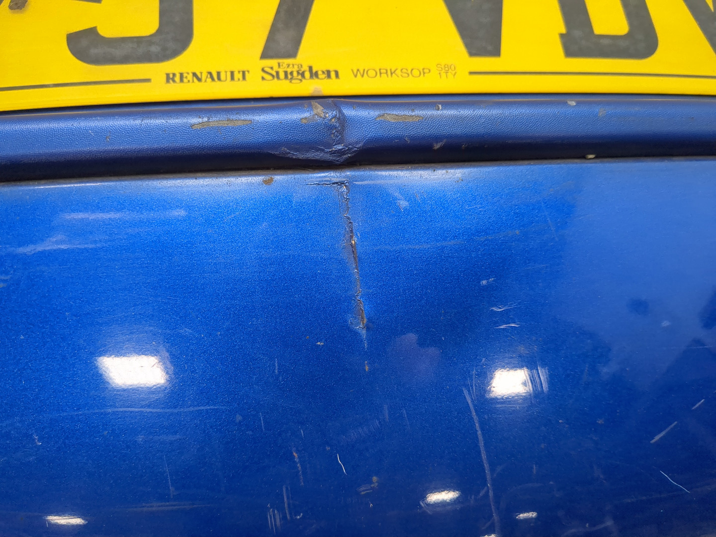 Бампер задний