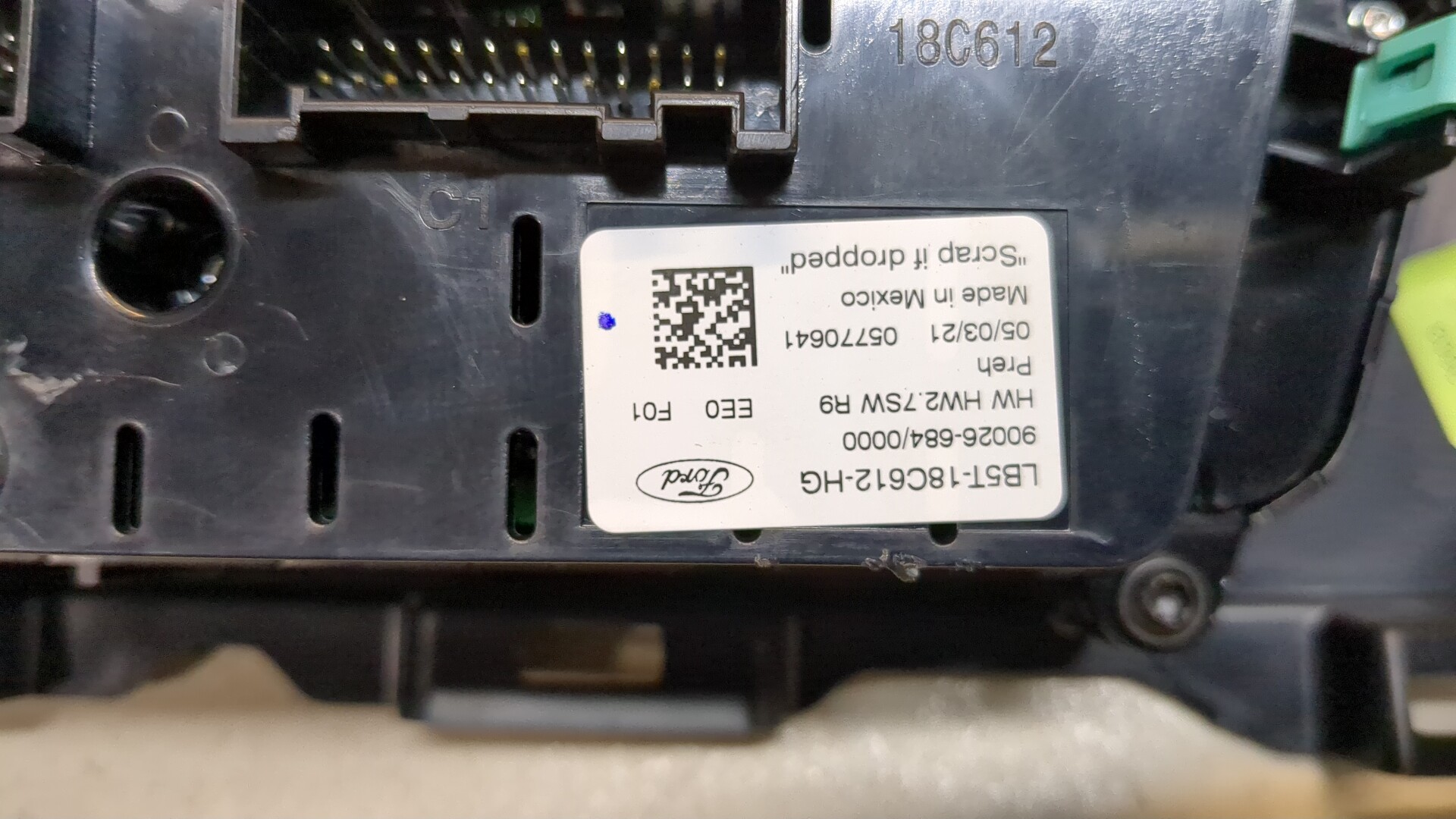 Переключатель отопителя