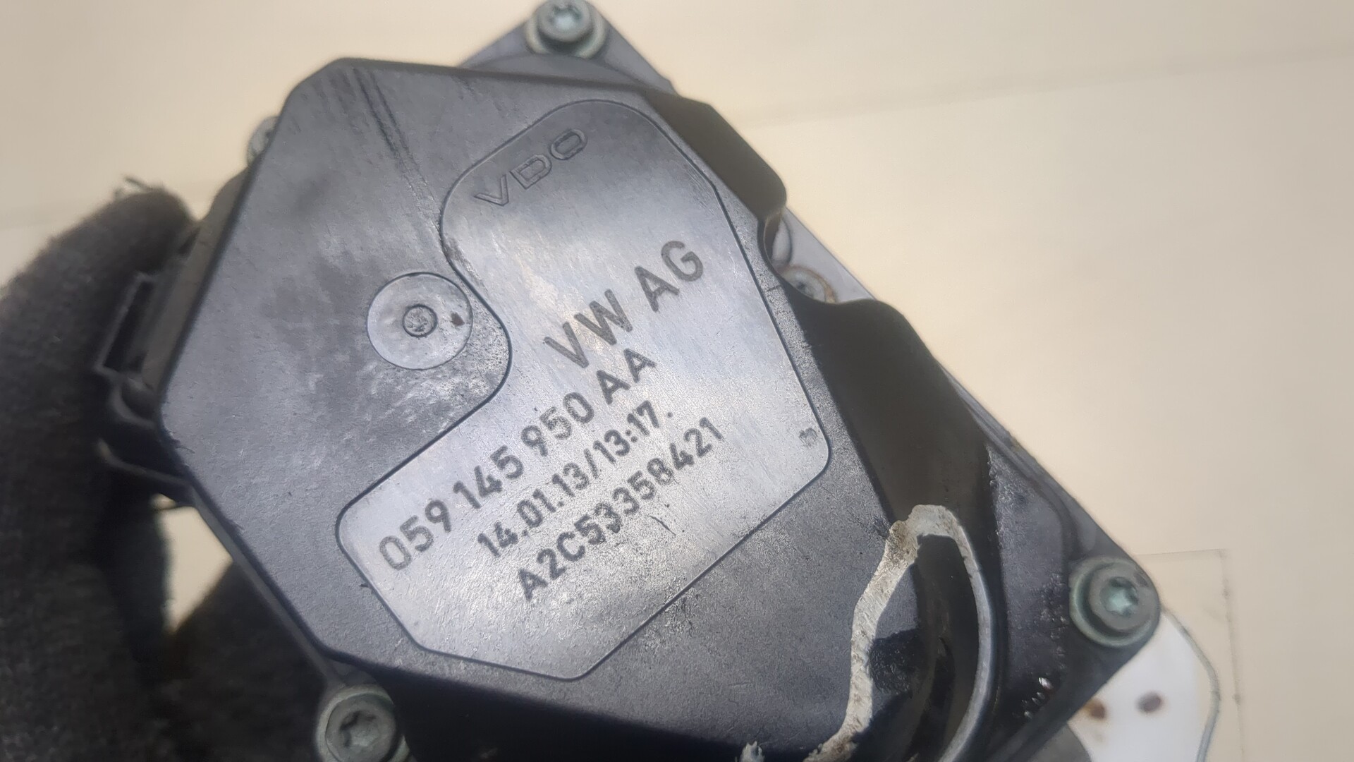 Заслонка дроссельная электрическая