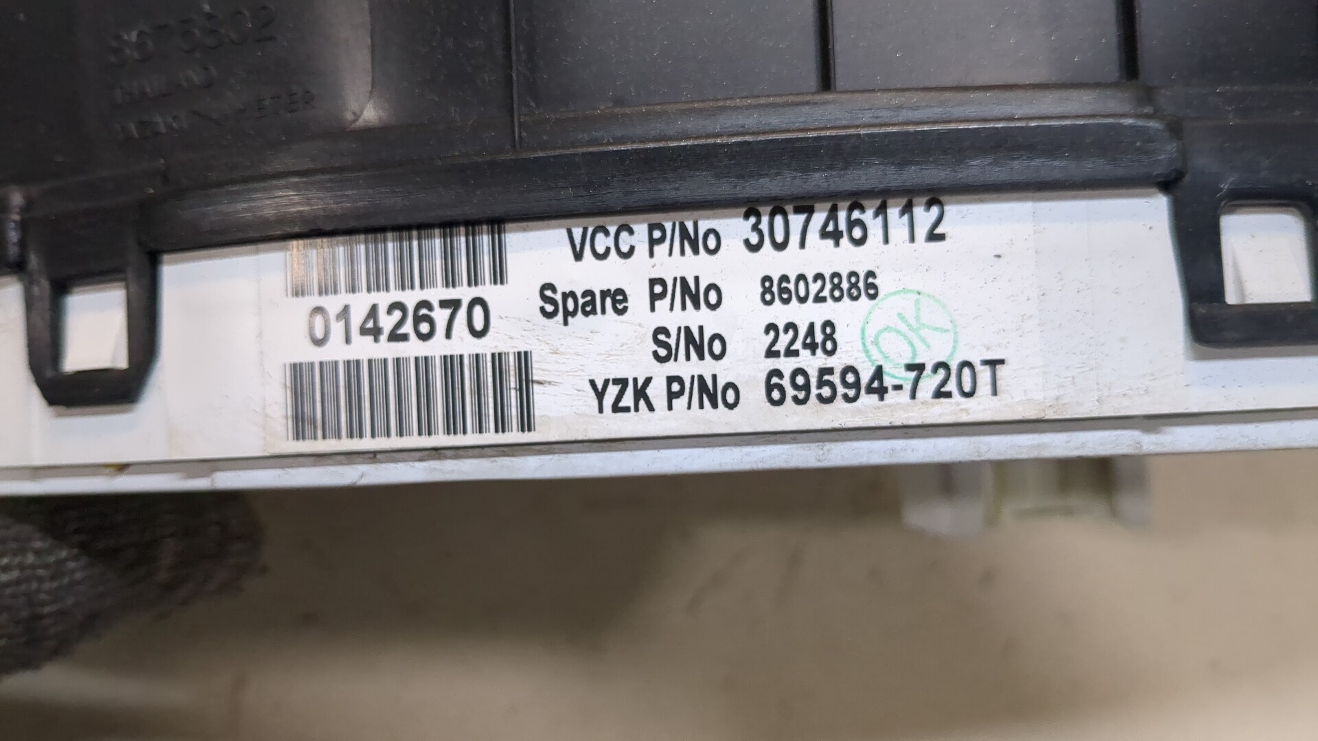 Панель приборов