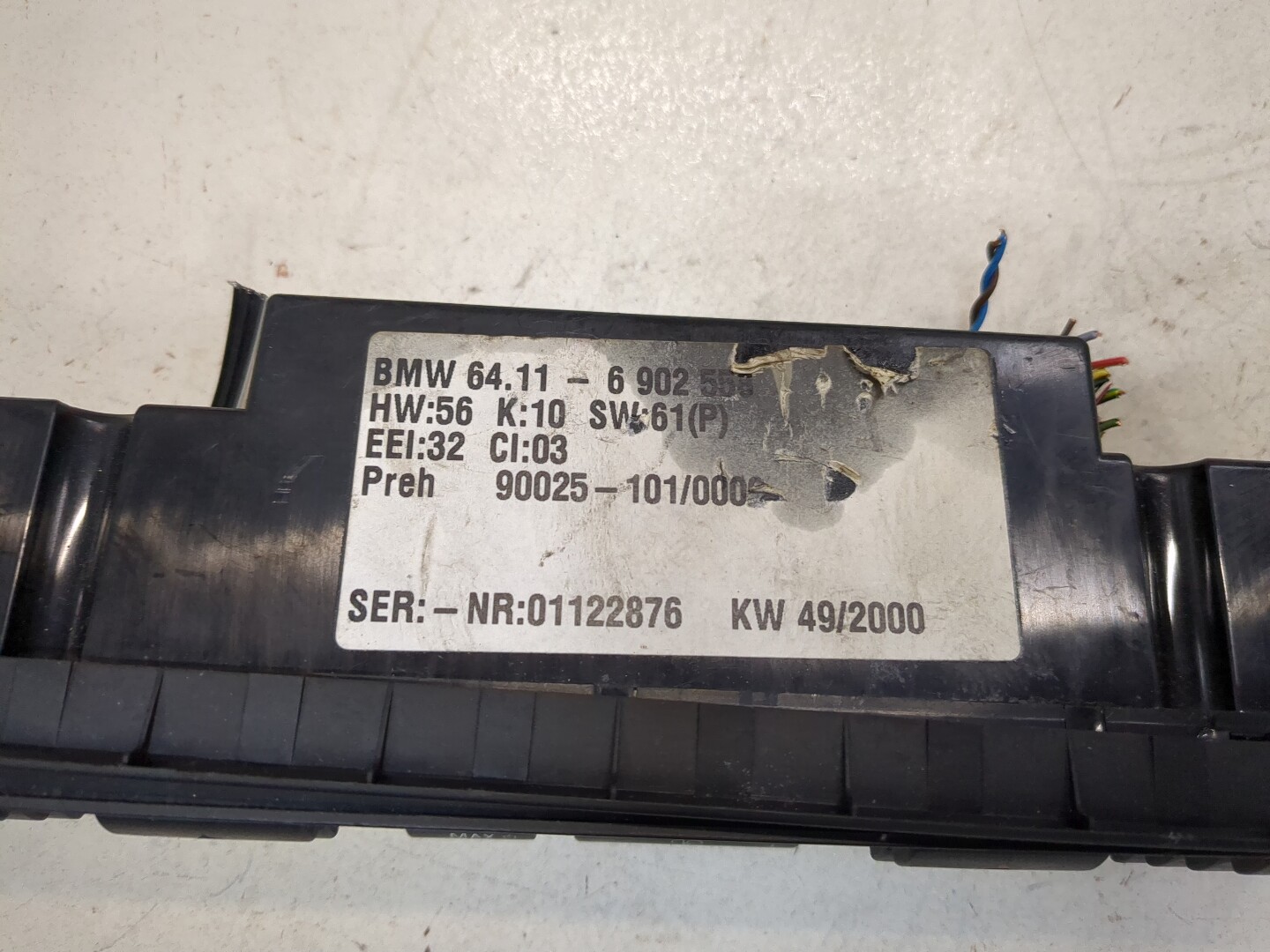 Переключатель отопителя