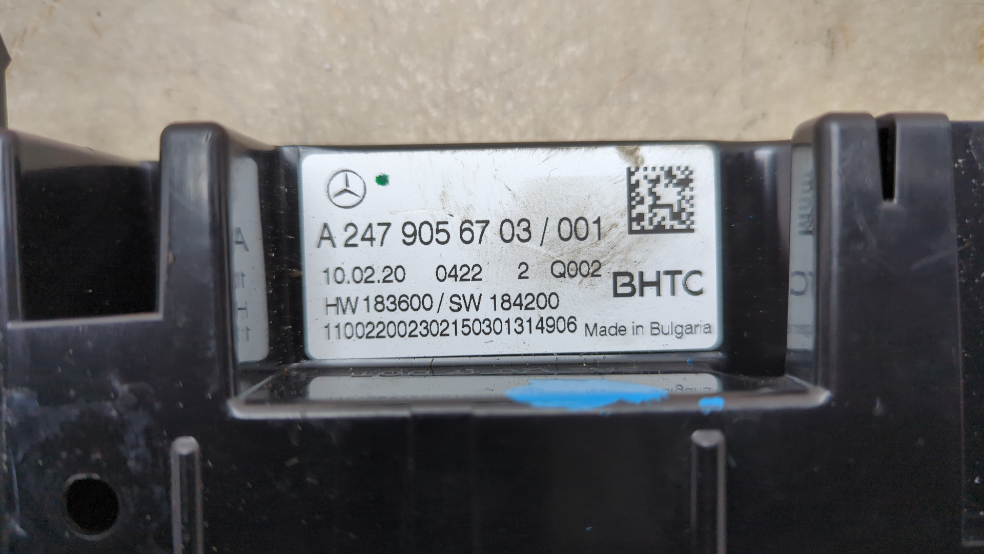 Переключатель отопителя