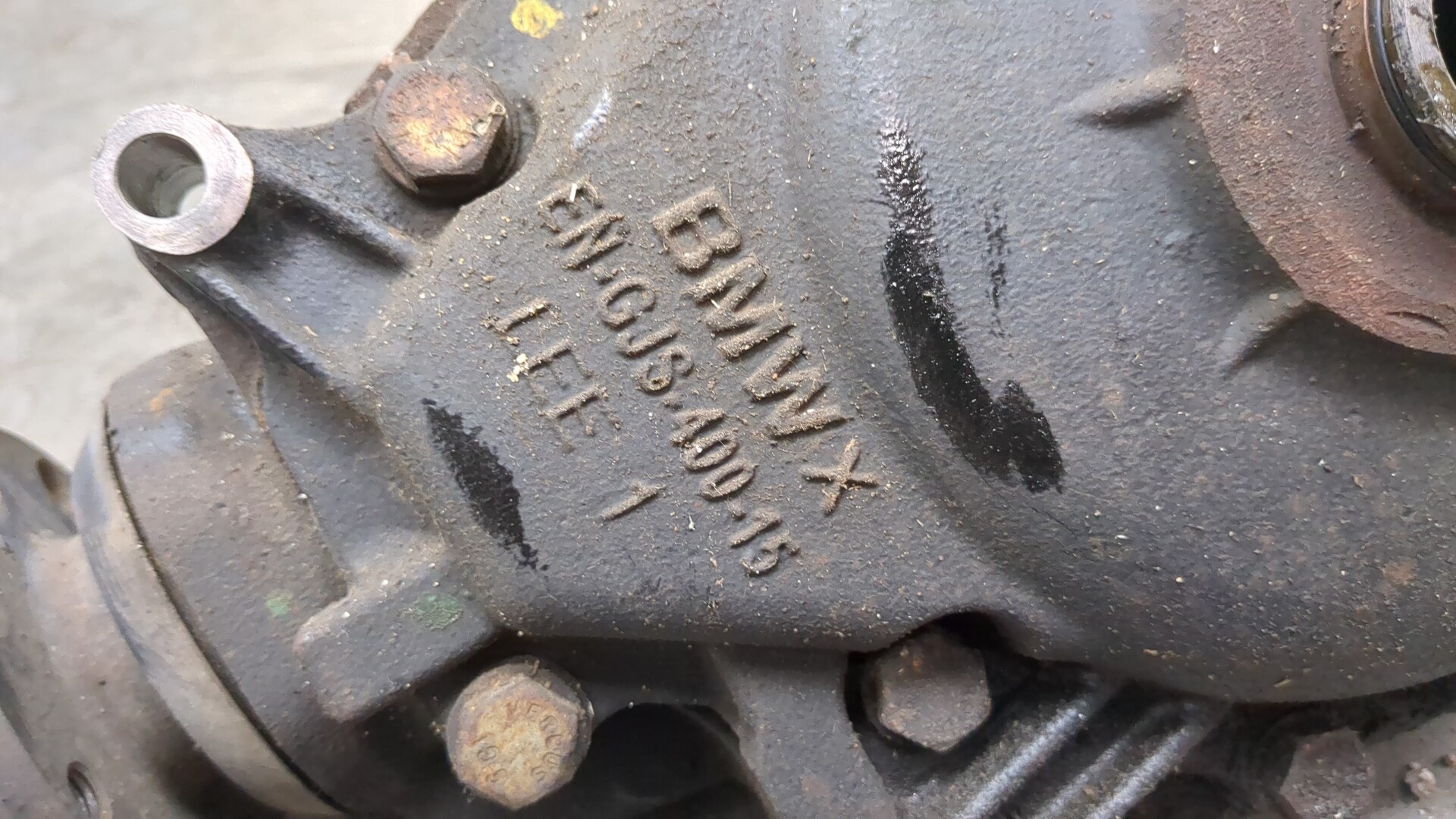 Редуктор переднего моста