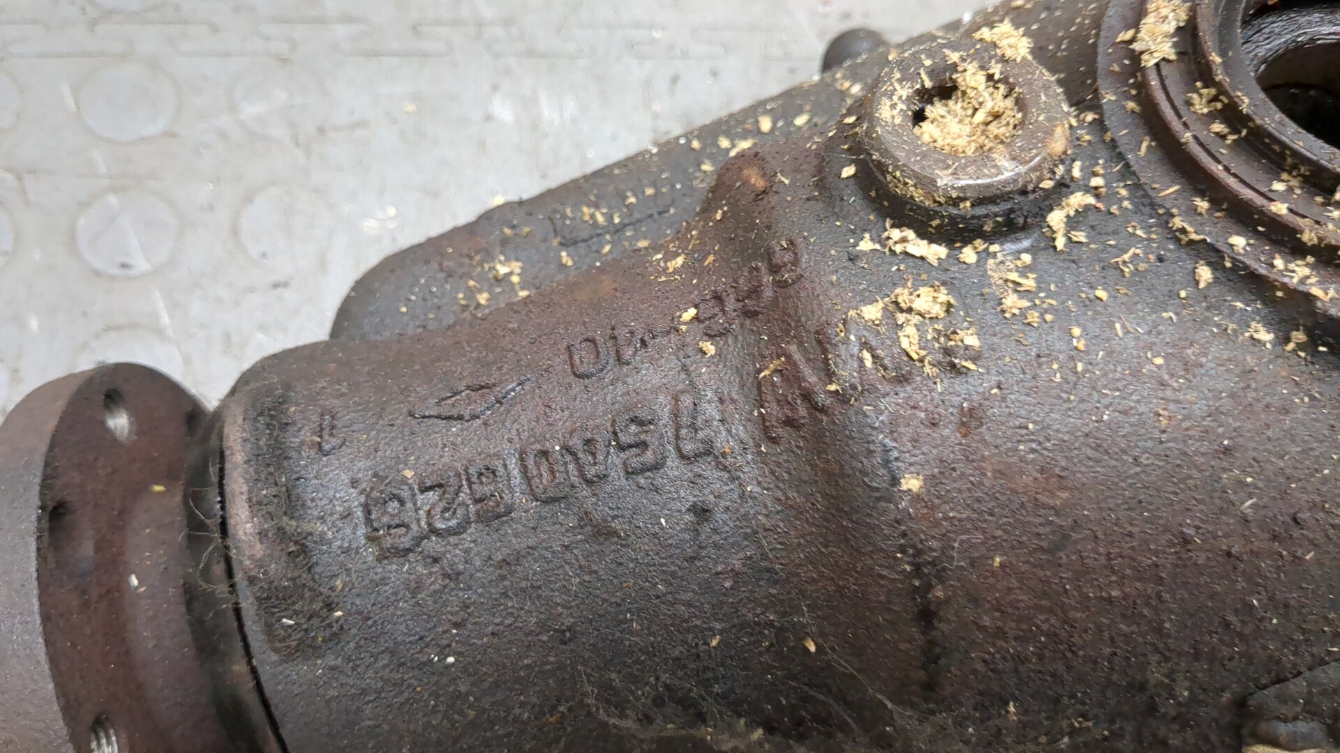 Редуктор переднего моста