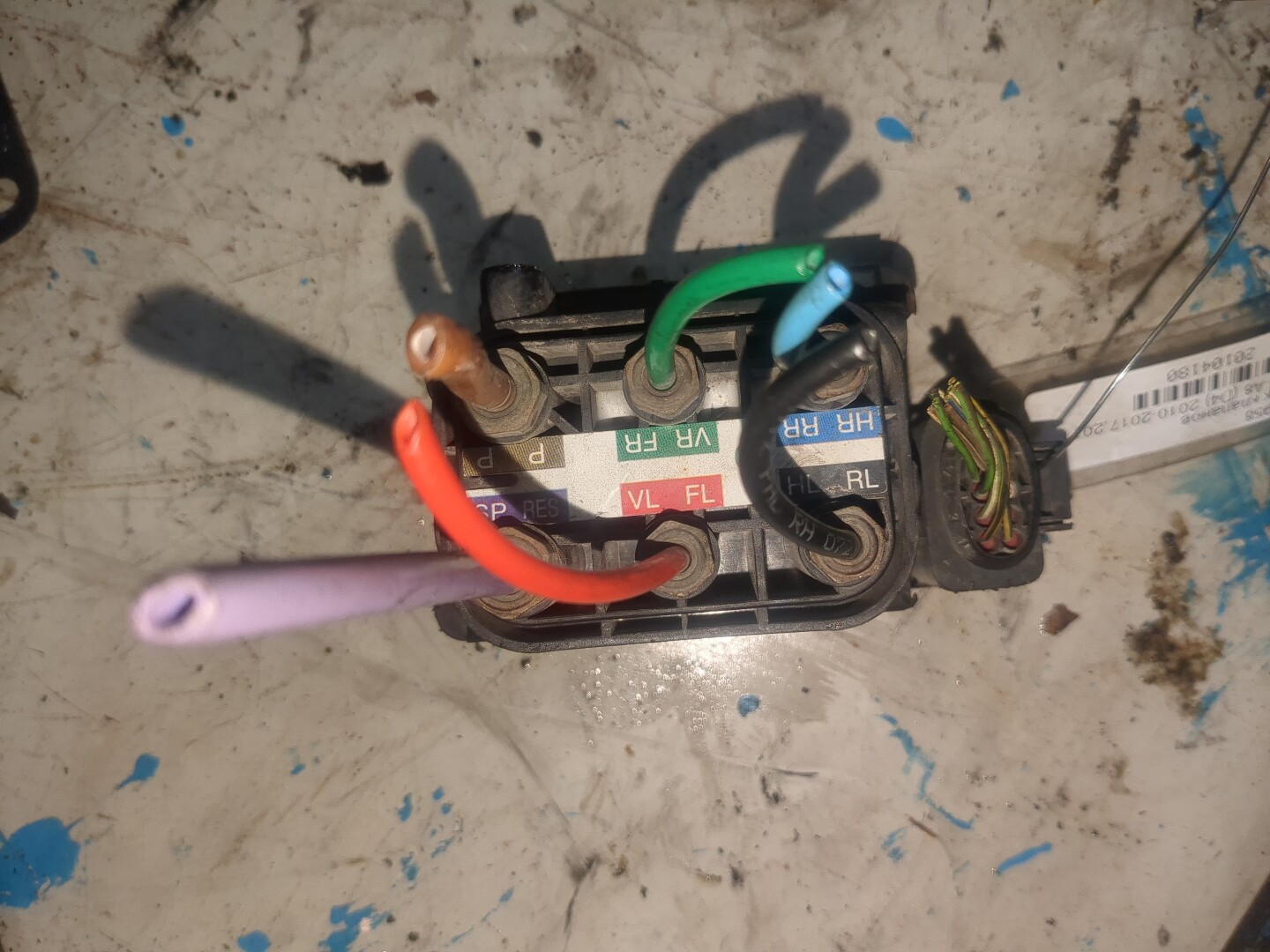 Блок клапанов