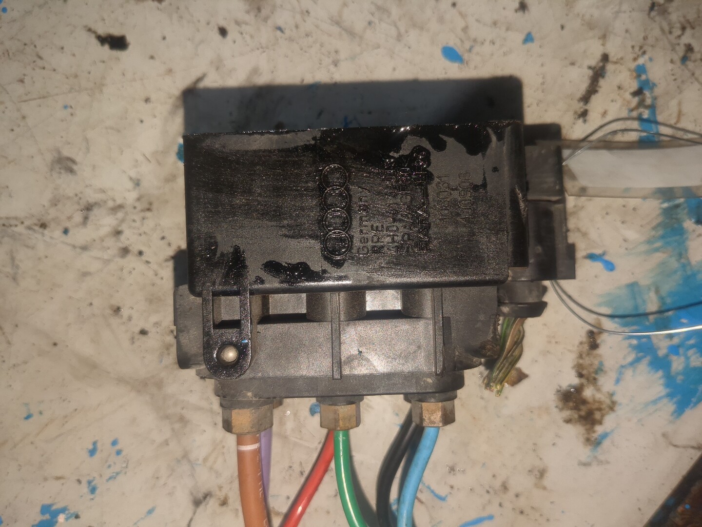 Блок клапанов