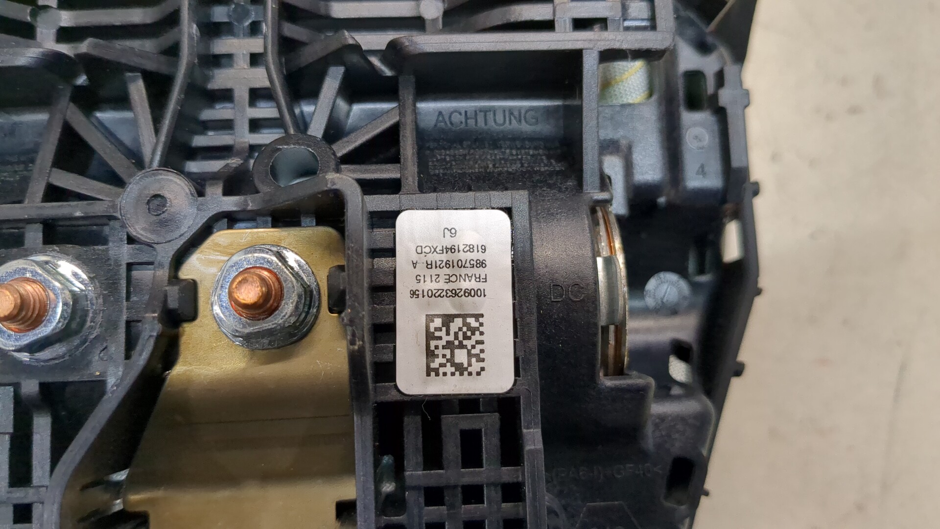 Подушка безопасности в рулевое колесо