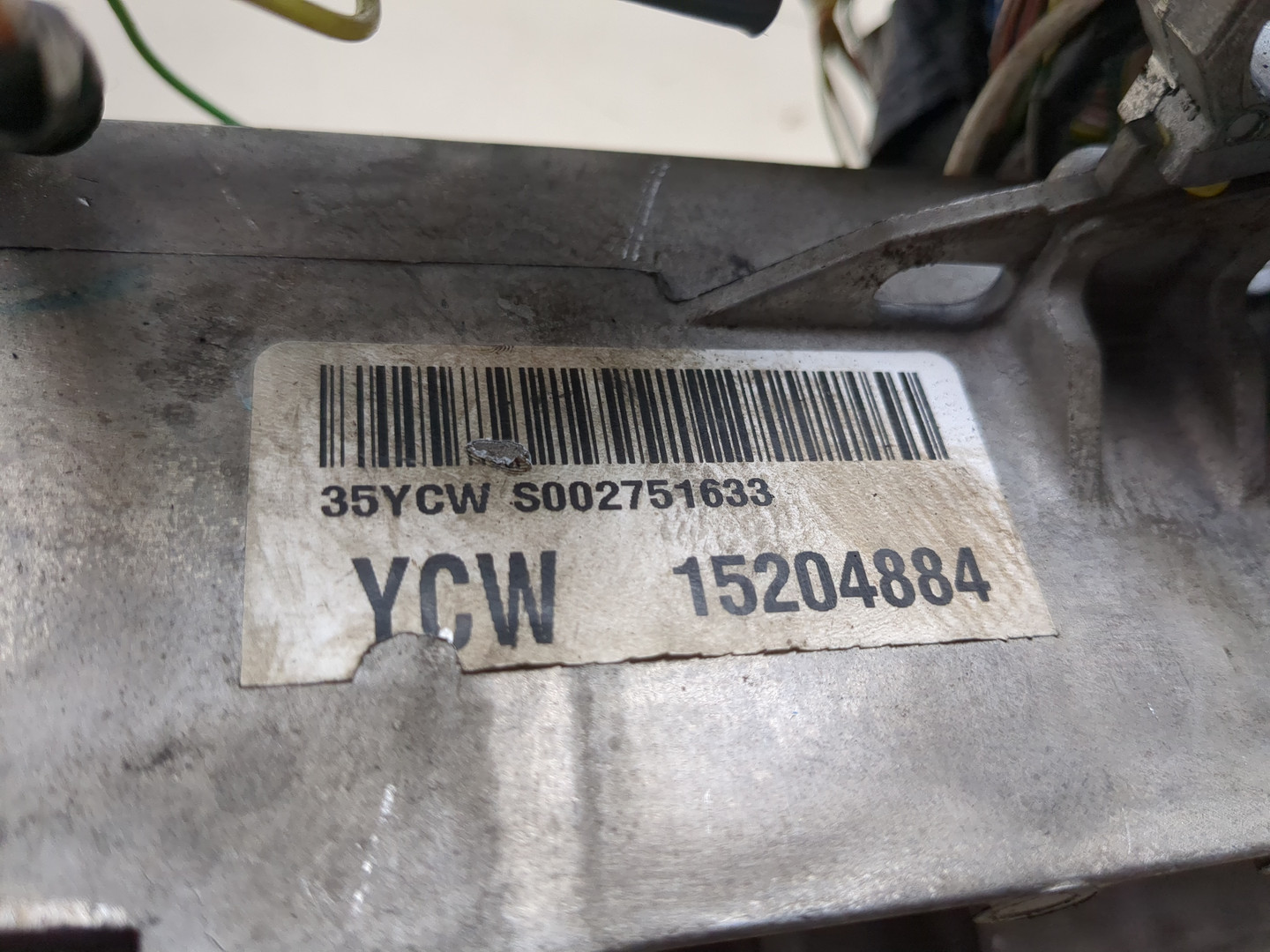 Колонка рулевая