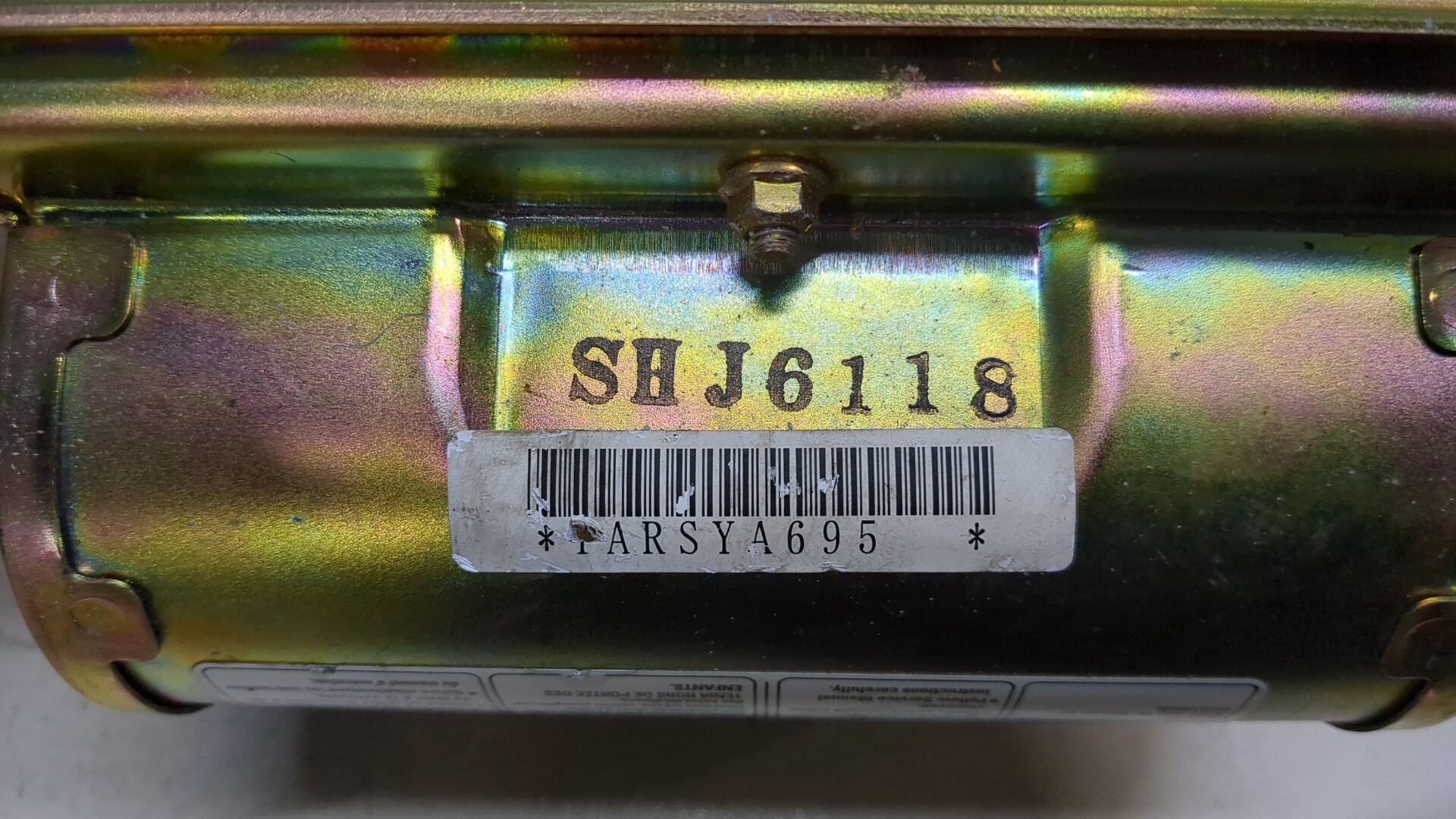 Подушка безопасности пассажирская (в торпедо)