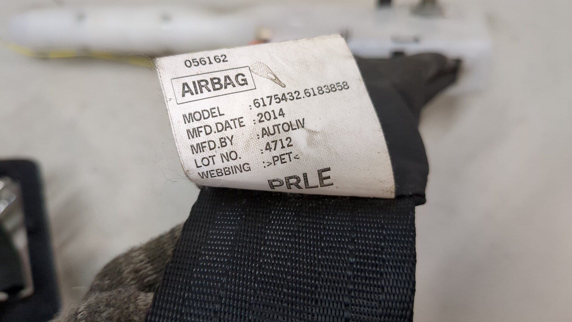 Ремень безопасности