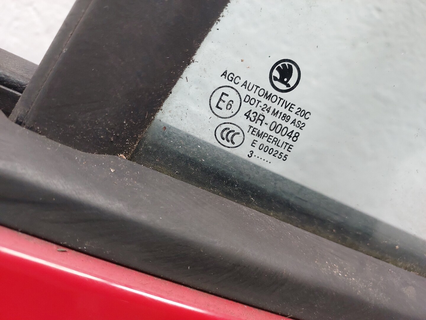 Дверь задняя левая