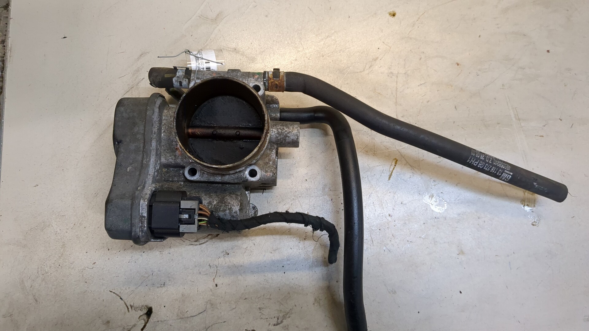 Заслонка дроссельная электрическая