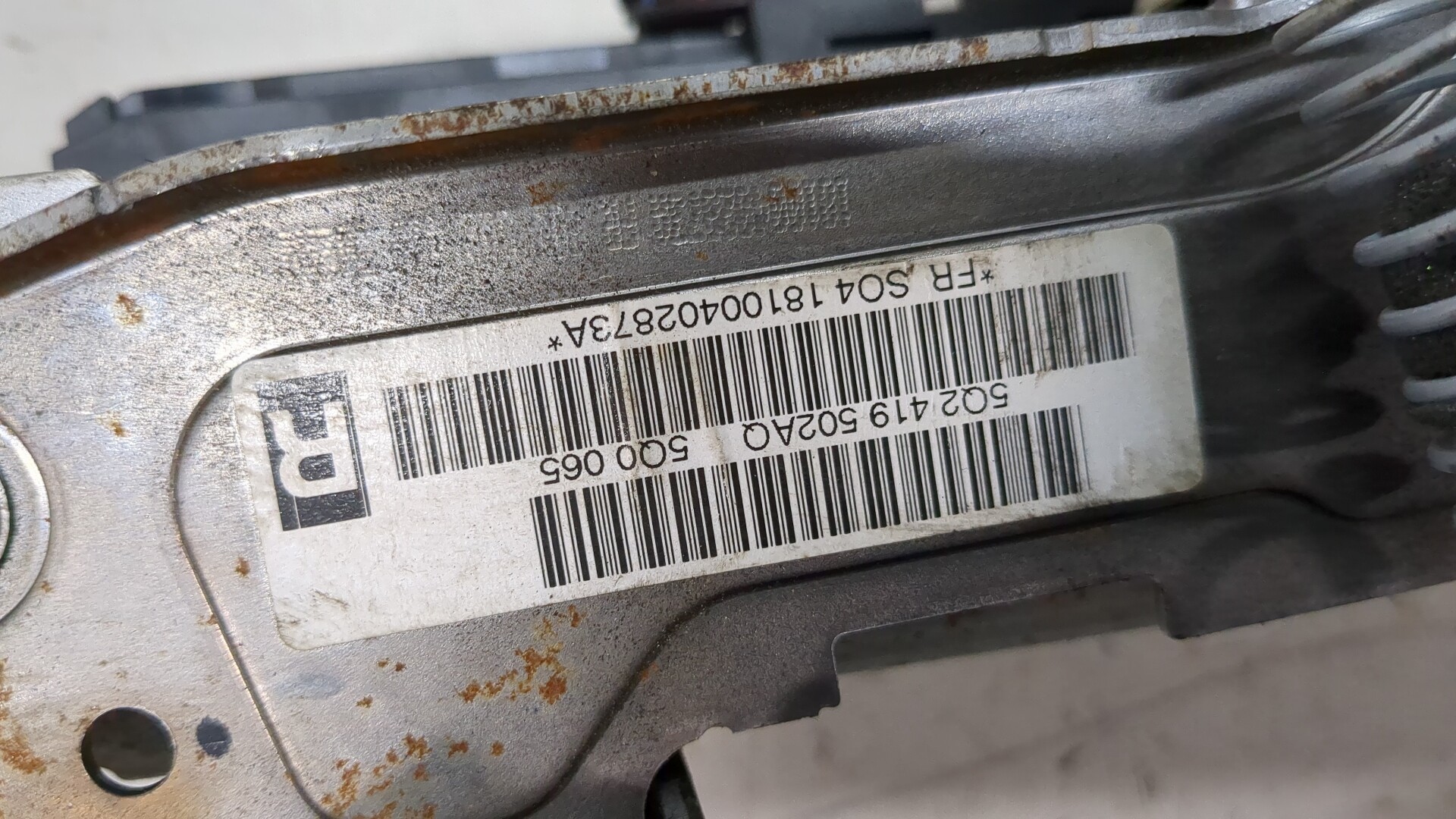 Колонка рулевая