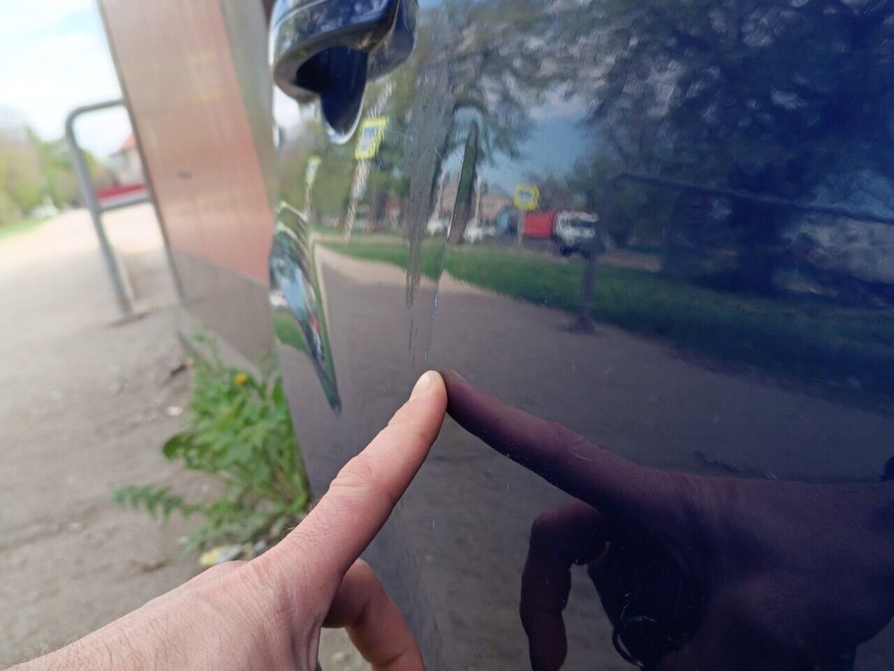 Дверь задняя правая