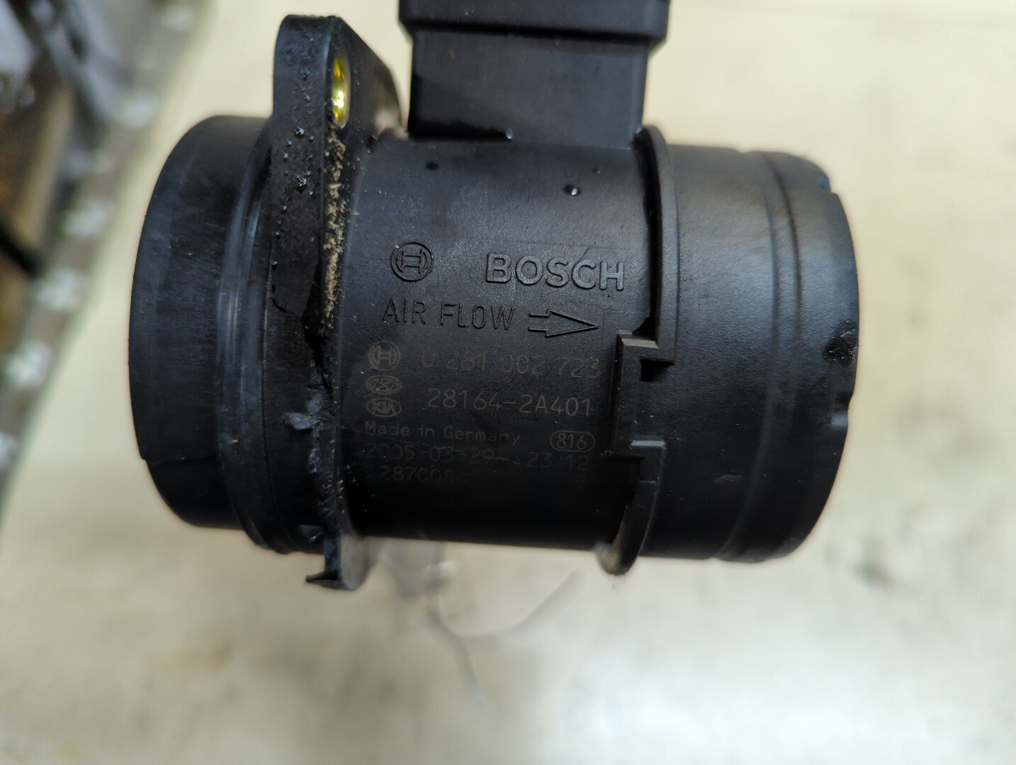 Расходомер воздуха (ДМРВ)