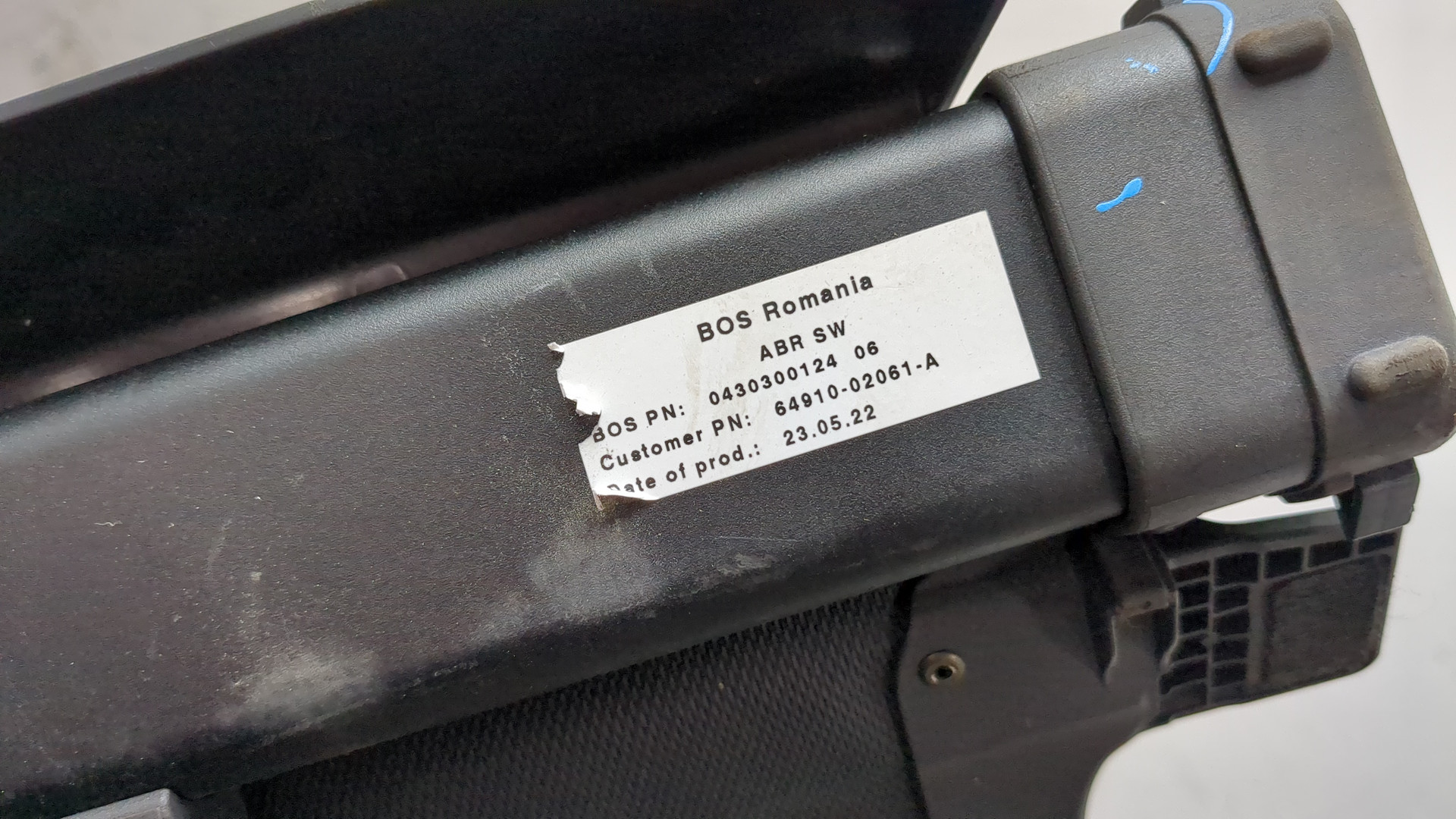 Шторка багажника