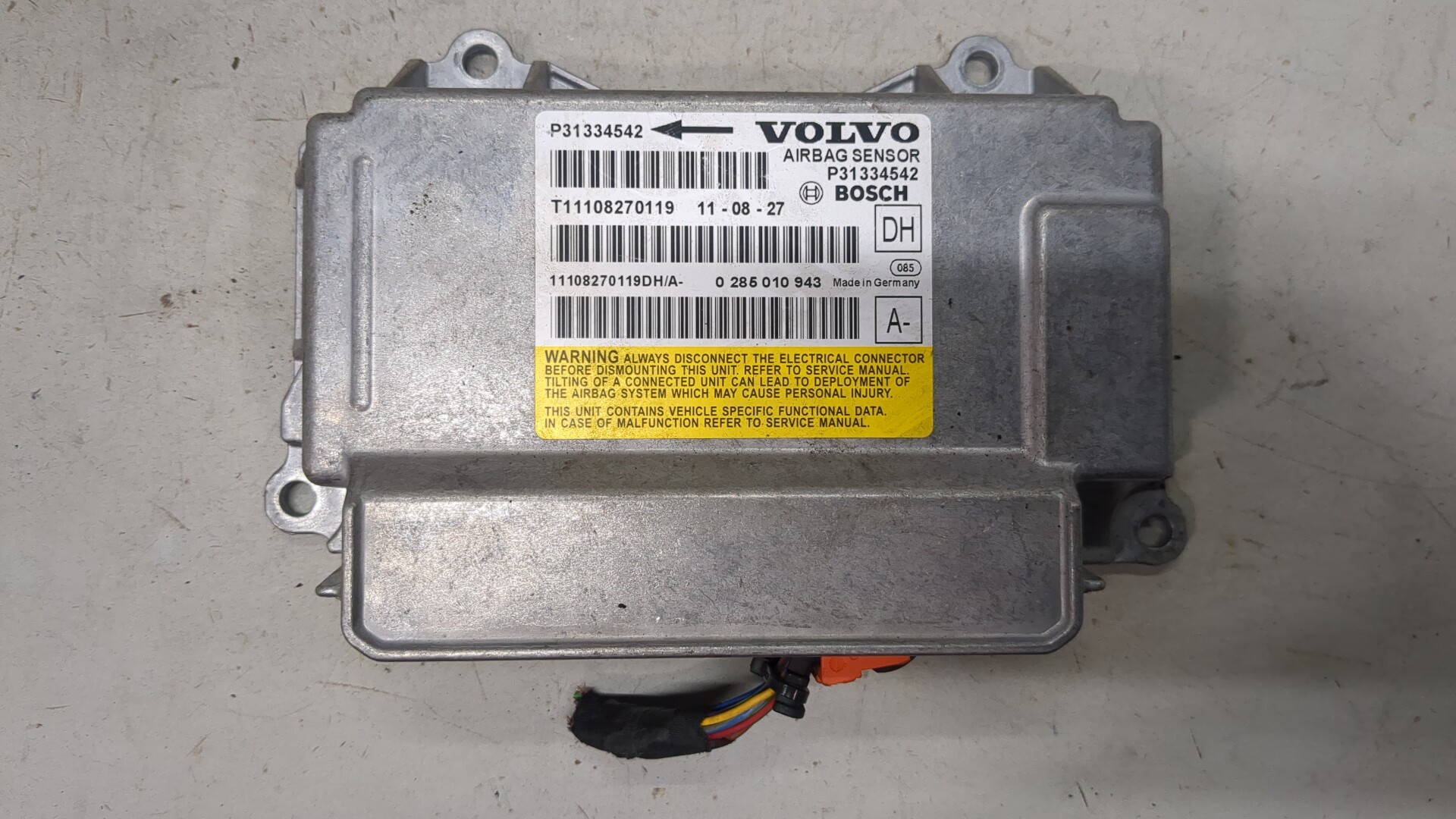 Блок управления подушек безопасности (AIR BAG)