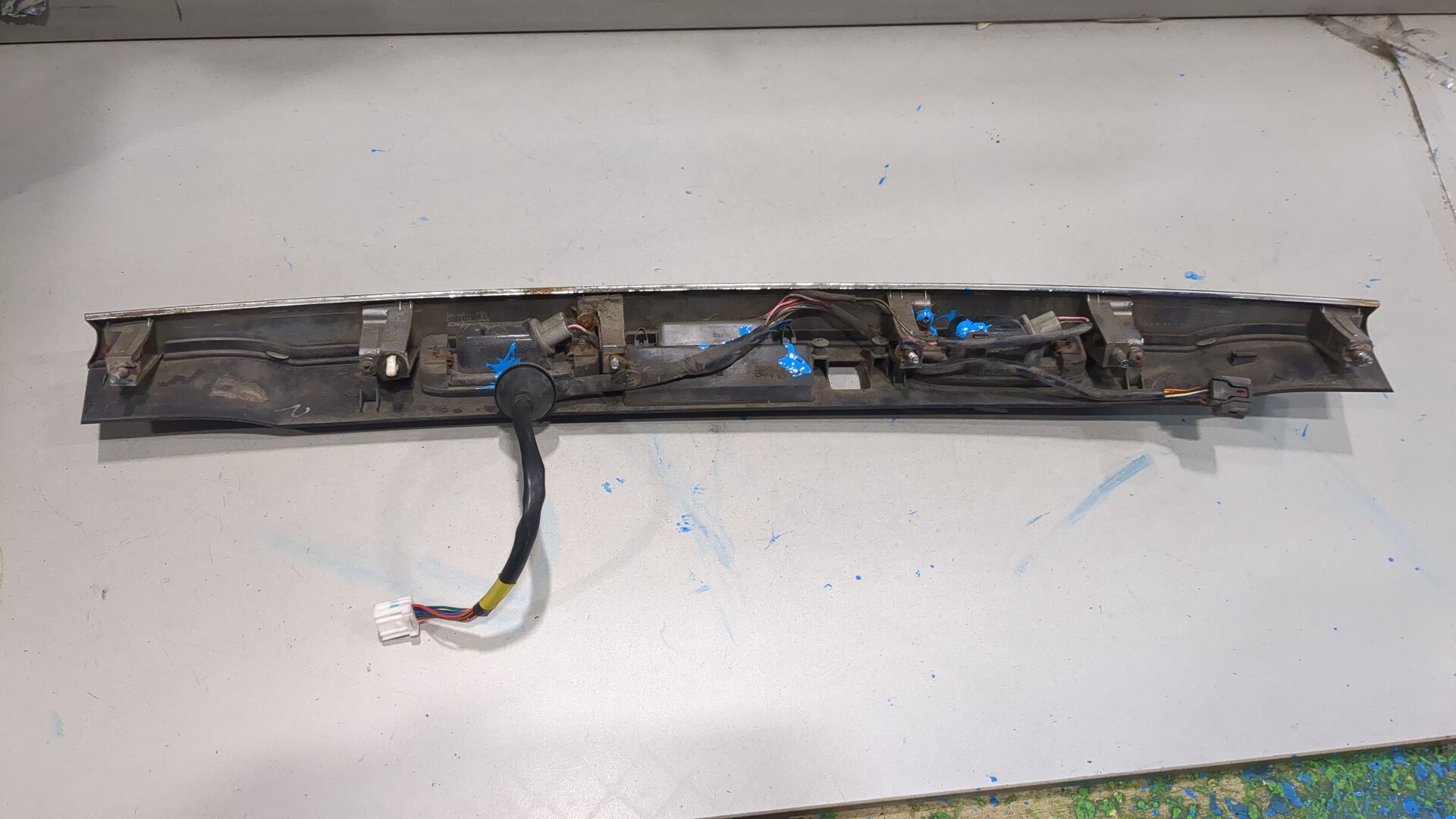 Фонарь подсветки номера