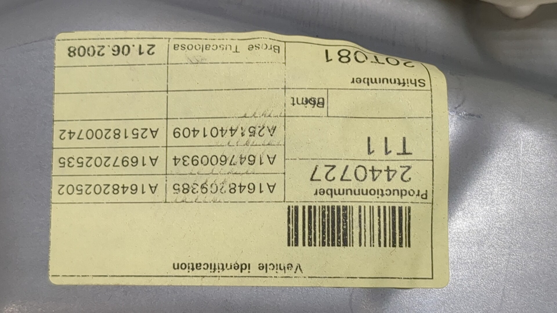 Стеклоподъемник электр. передний левый
