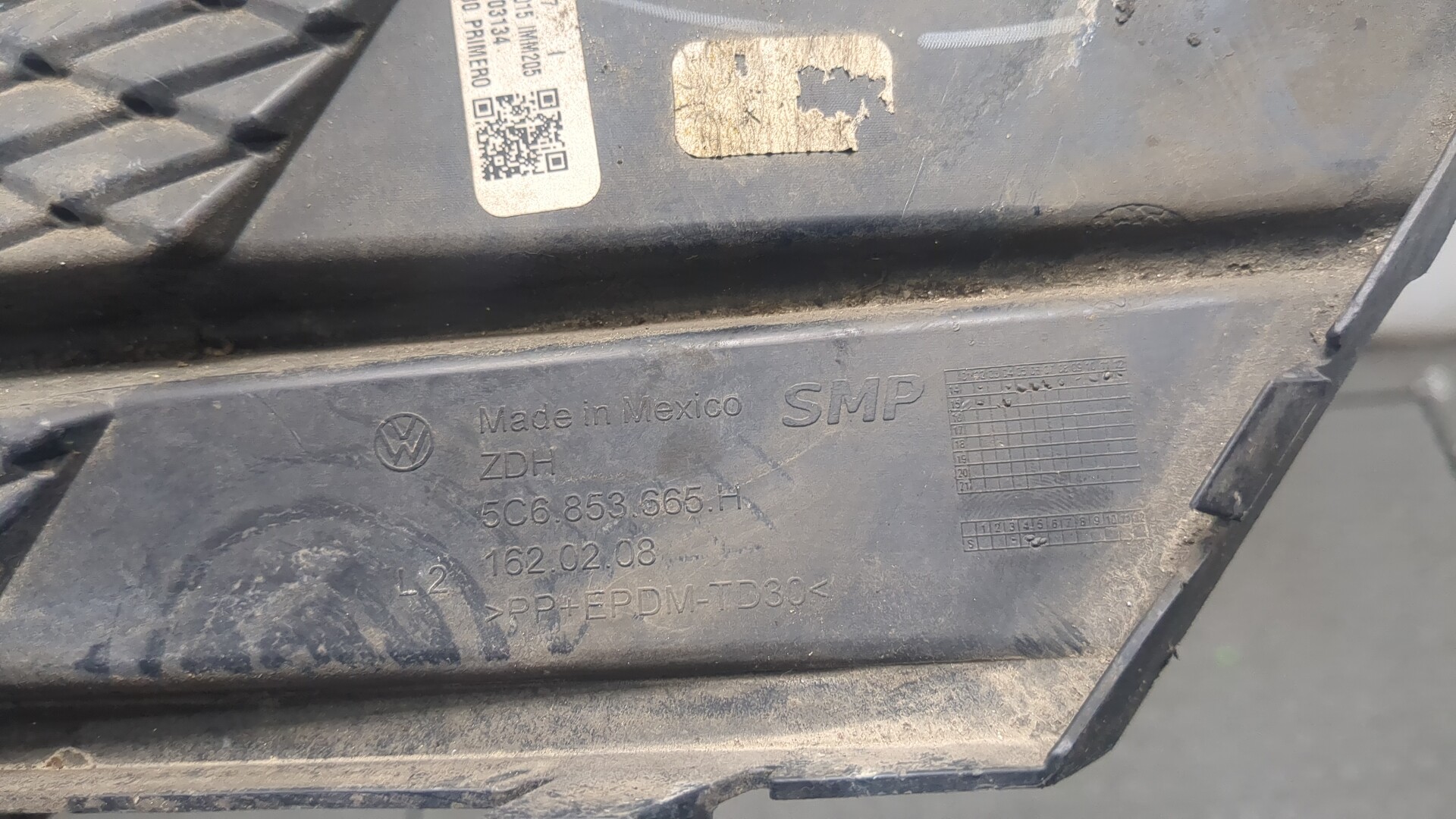 Решетка в бампер