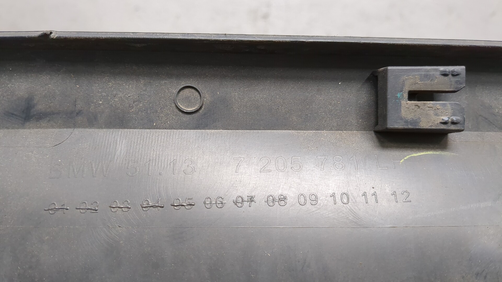 Молдинг двери