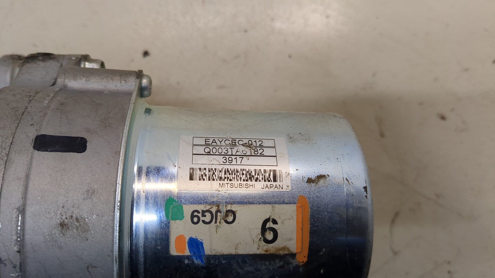 Серводвигатель рулевой рейки