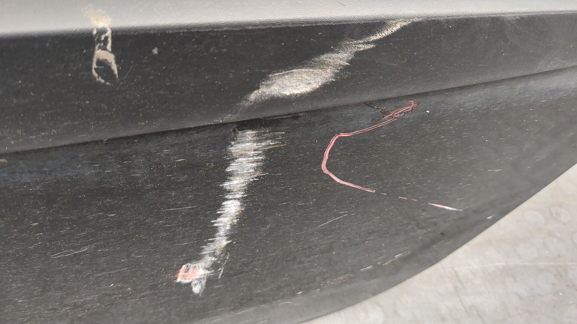 Дверь задняя левая