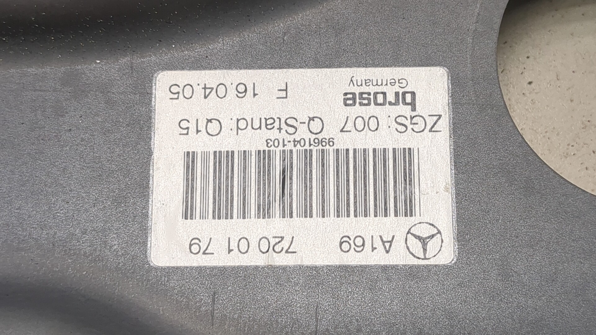 Стеклоподъемник электр. передний левый