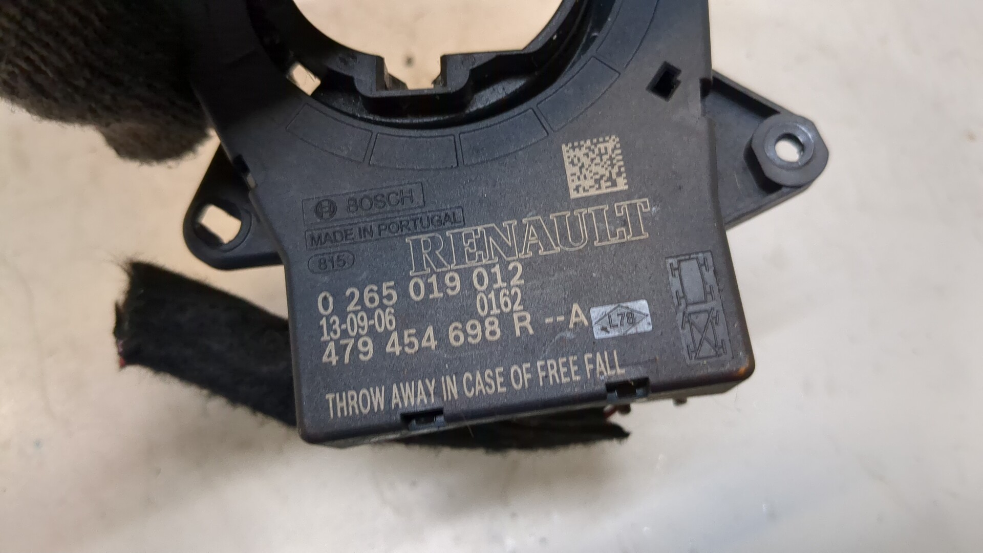 Датчик угла поворота рулевого колеса