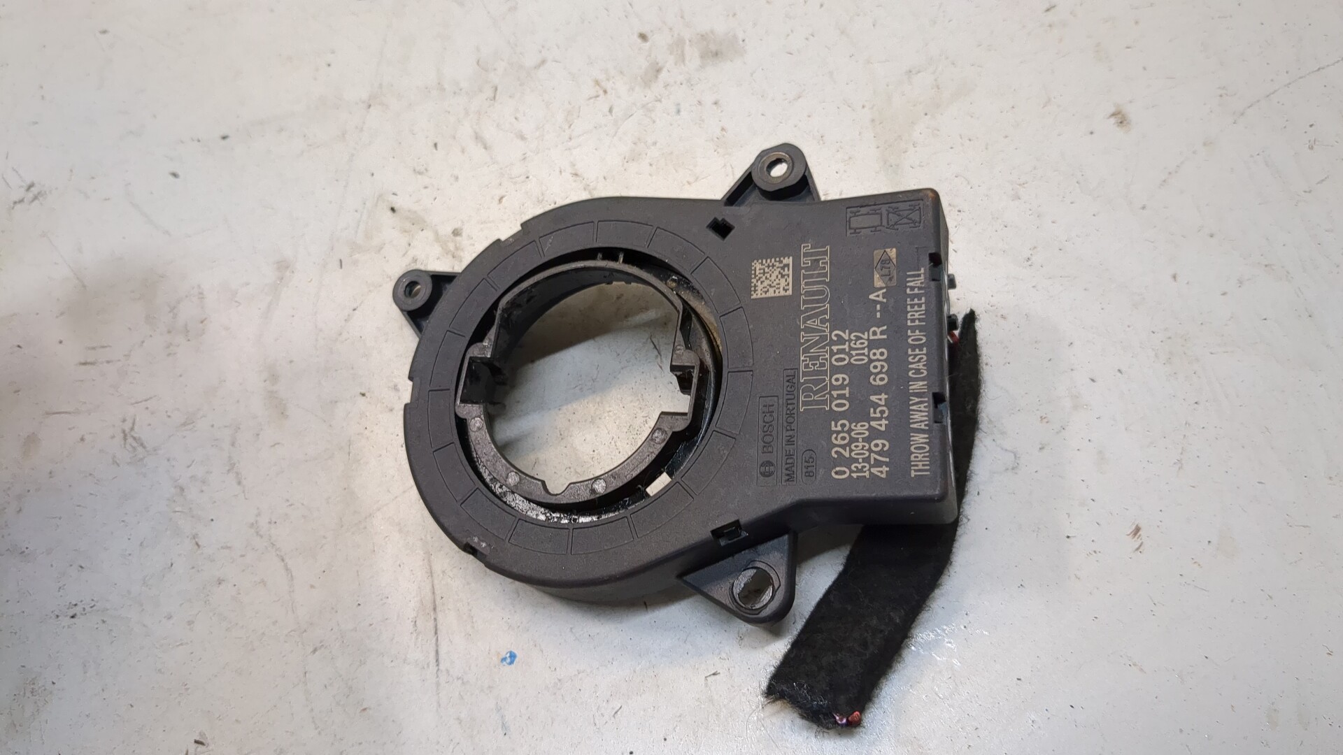 Датчик угла поворота рулевого колеса