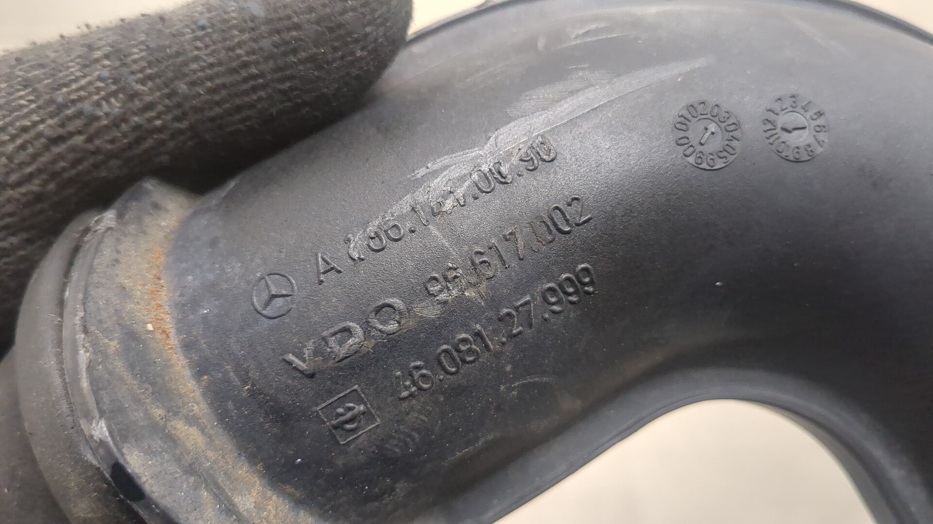 Патрубок воздушного фильтра