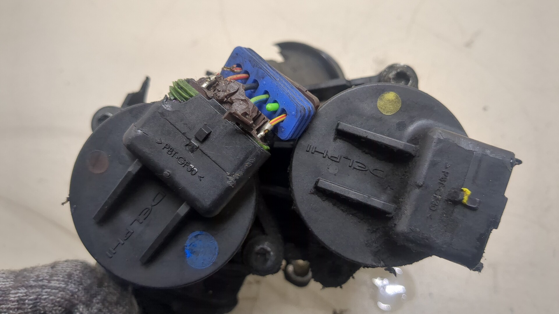 Заслонка дроссельная электрическая