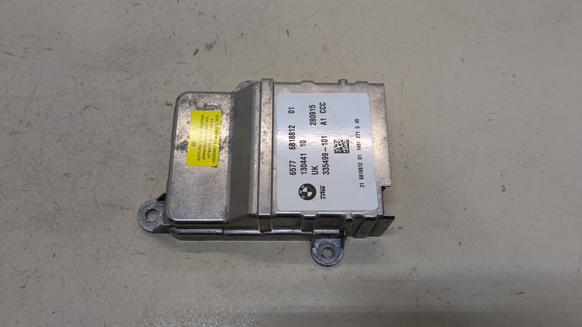 Блок управления подушек безопасности (AIR BAG)