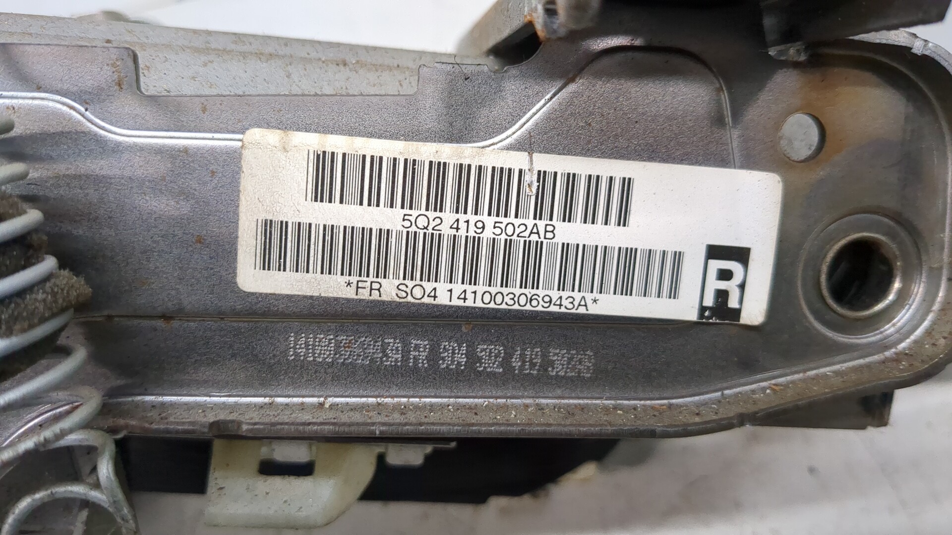 Колонка рулевая