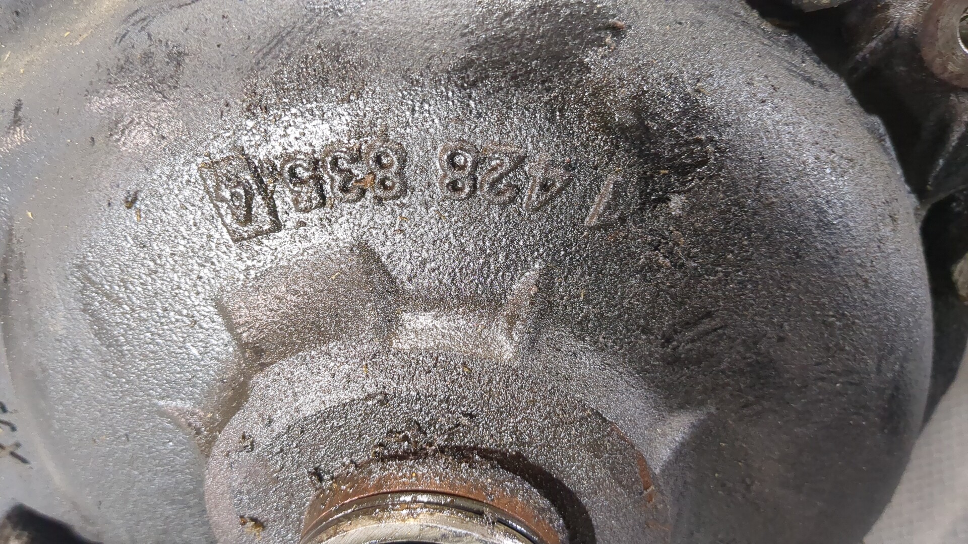 Редуктор переднего моста