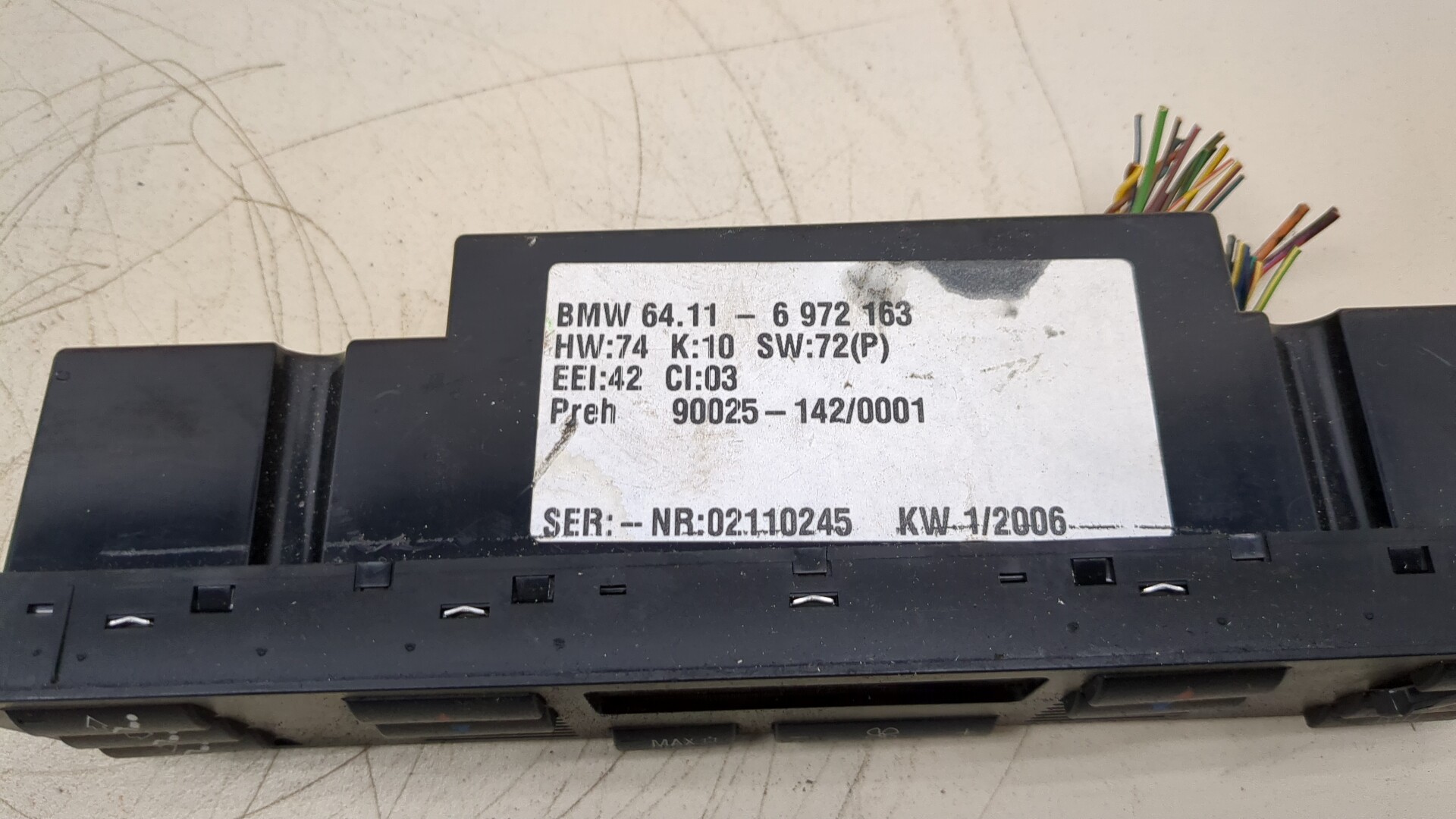 Переключатель отопителя