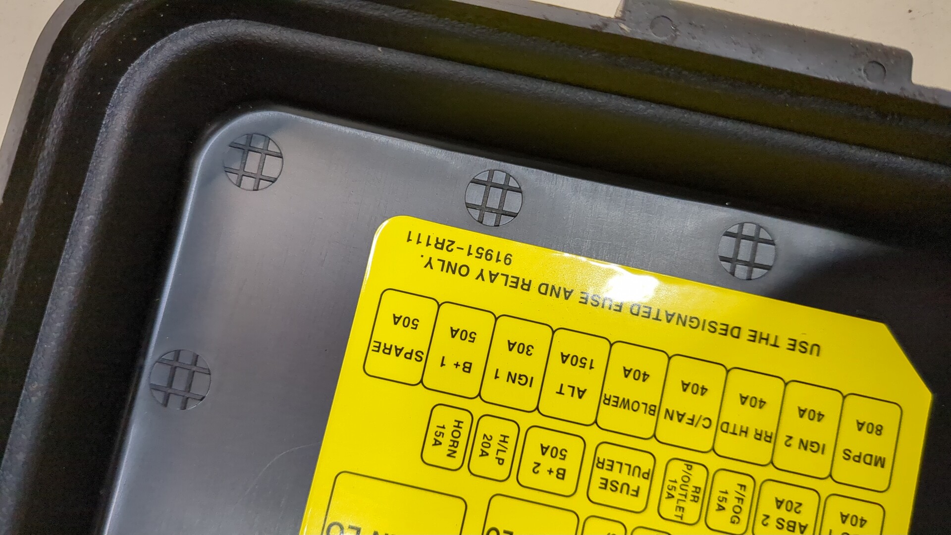 Блок предохранителей