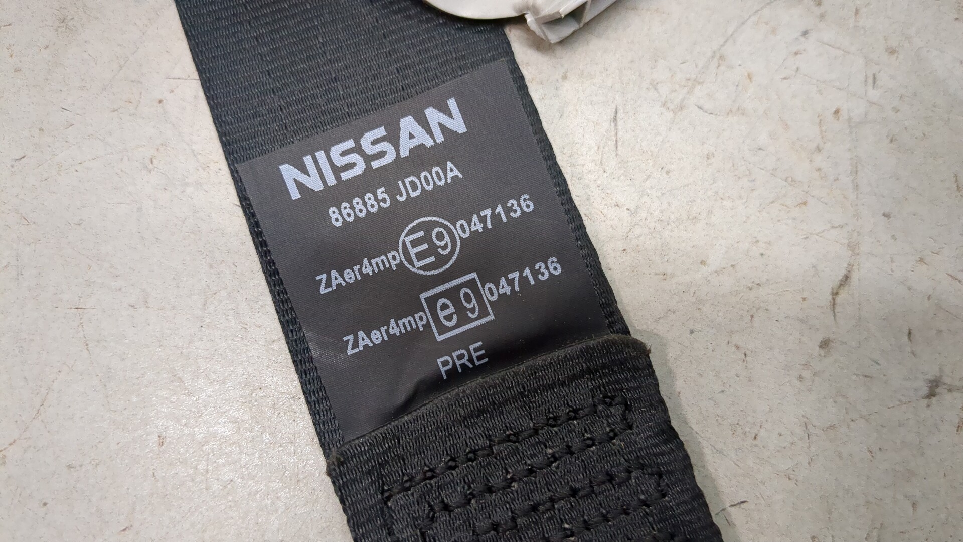 Ремень безопасности