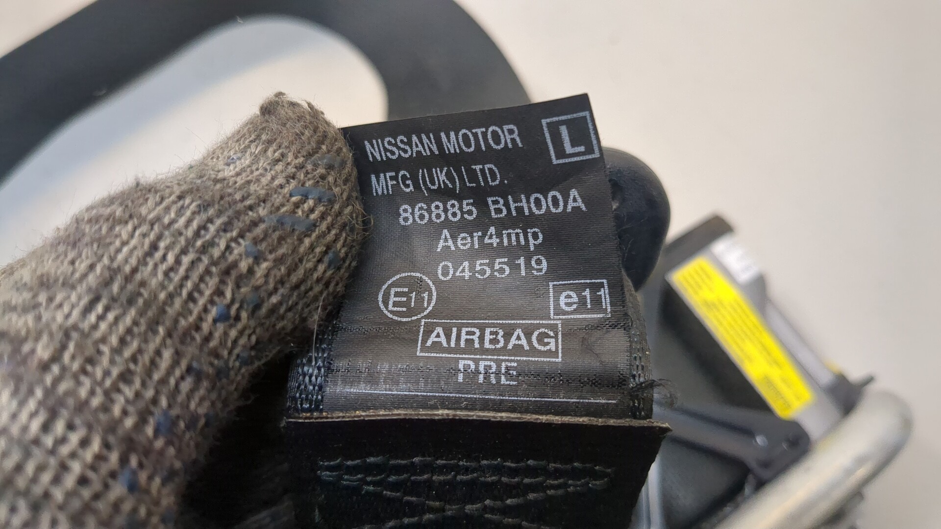 Ремень безопасности