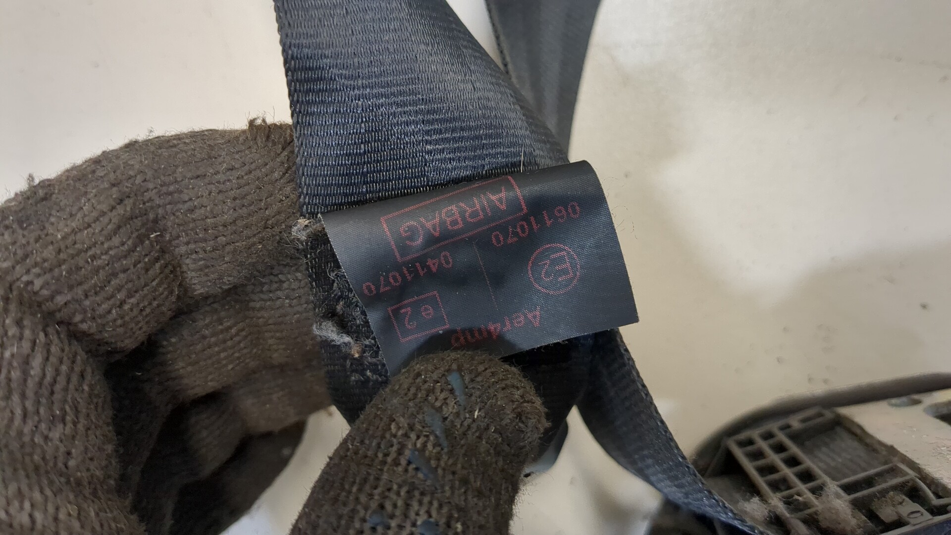 Ремень безопасности