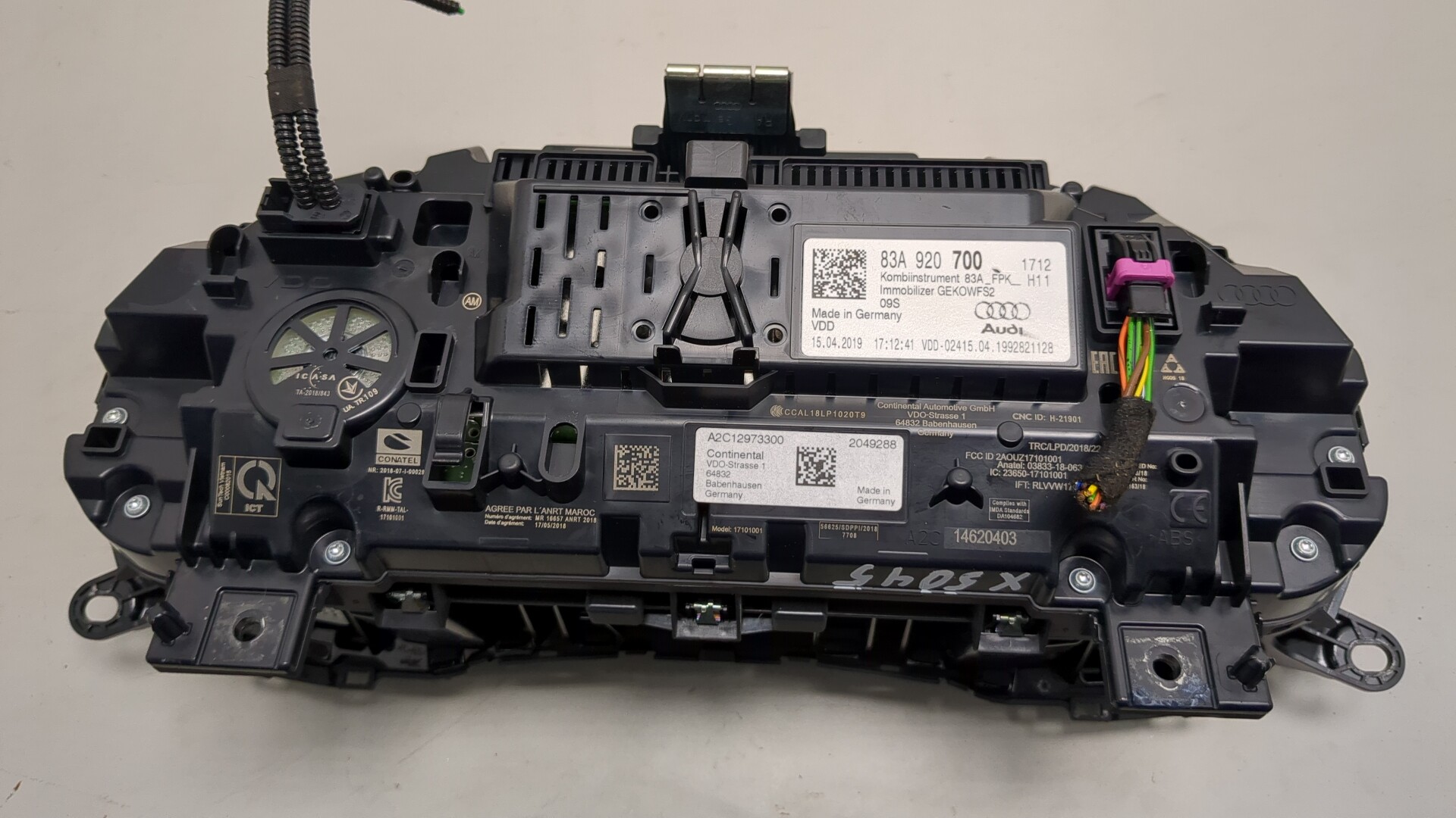 Панель приборов