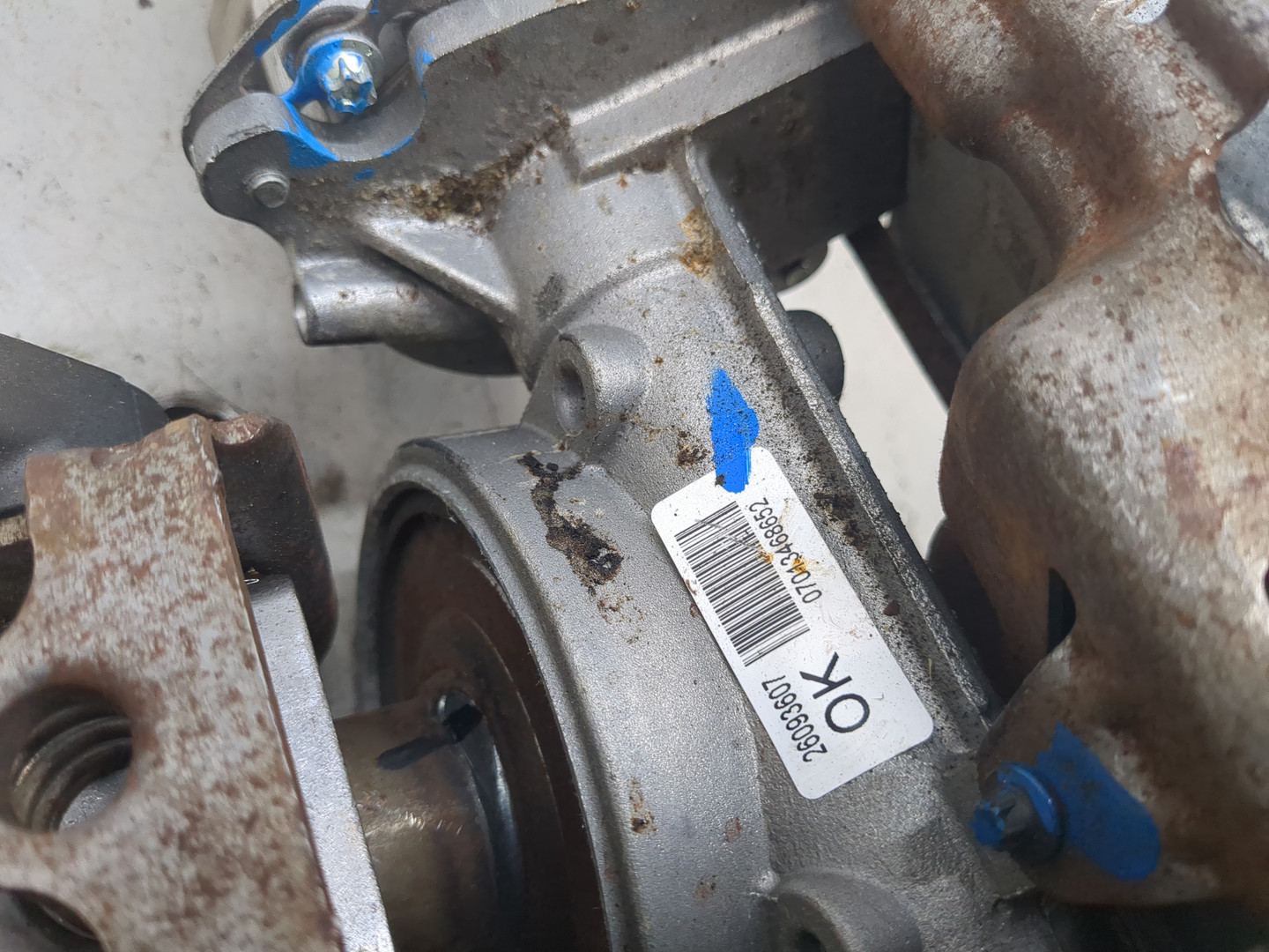 Серводвигатель рулевой рейки