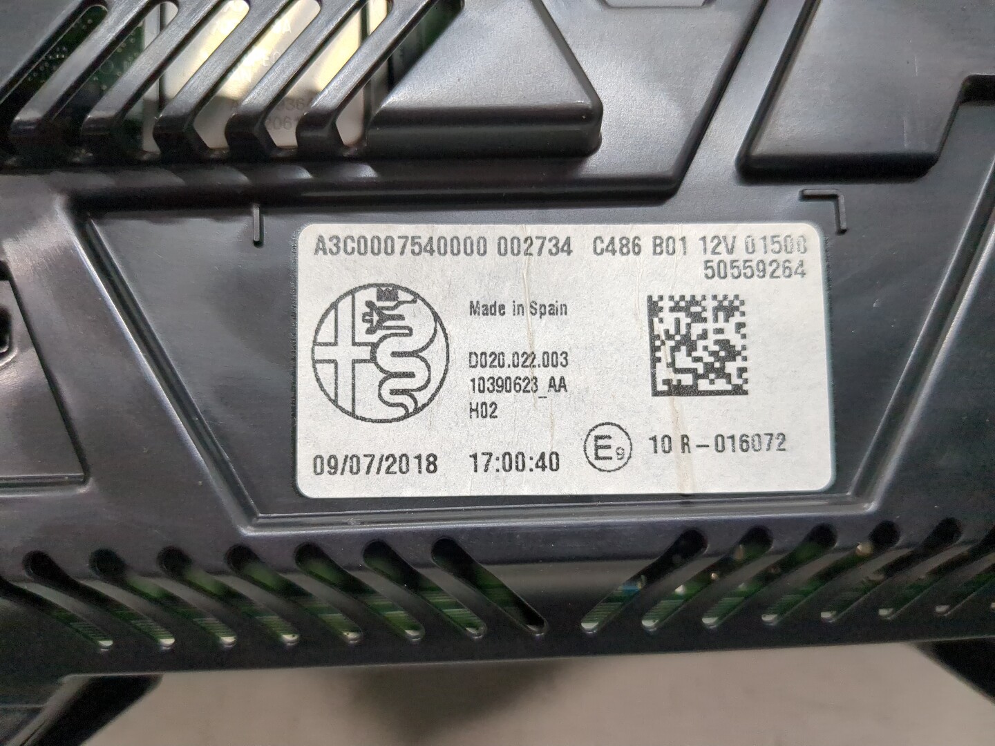 Панель приборов