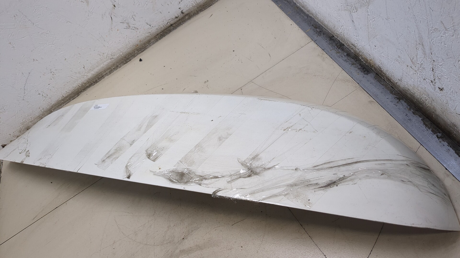 Спойлер переднего бампера