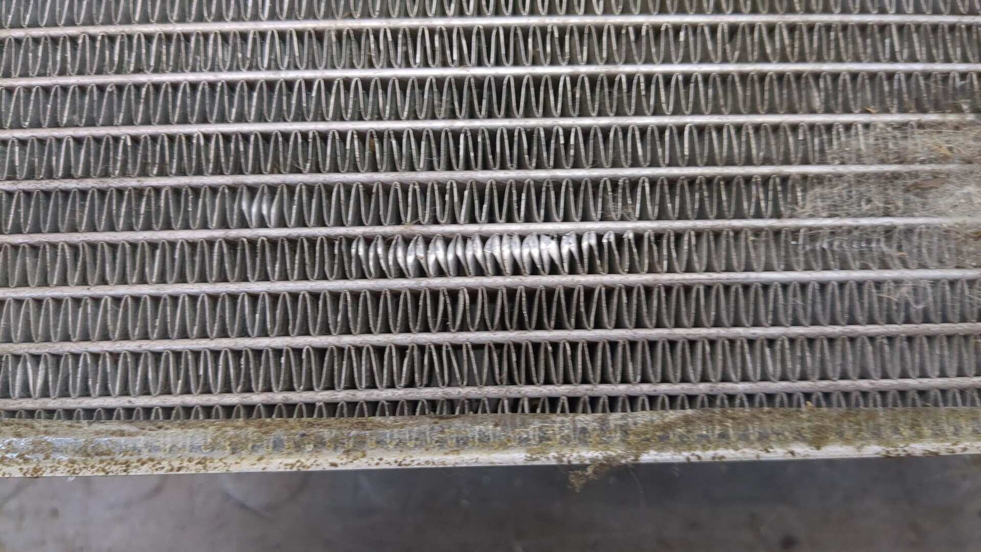 Радиатор охлаждения двигателя основной