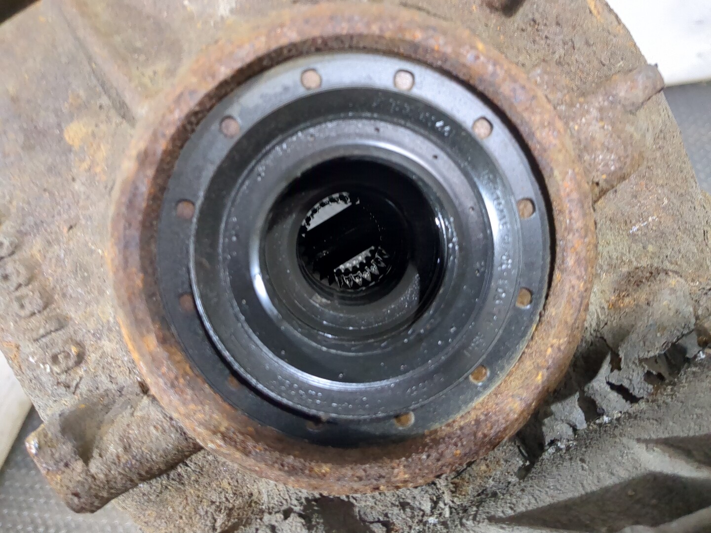 Редуктор заднего моста