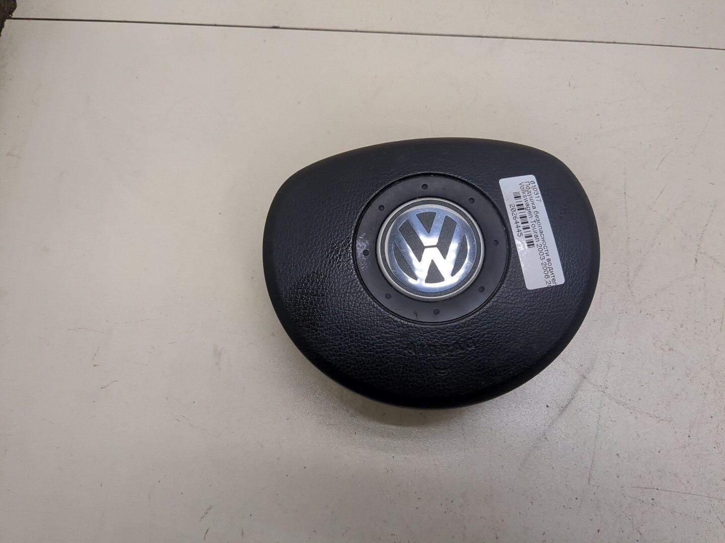 Подушка безопасности в рулевое колесо