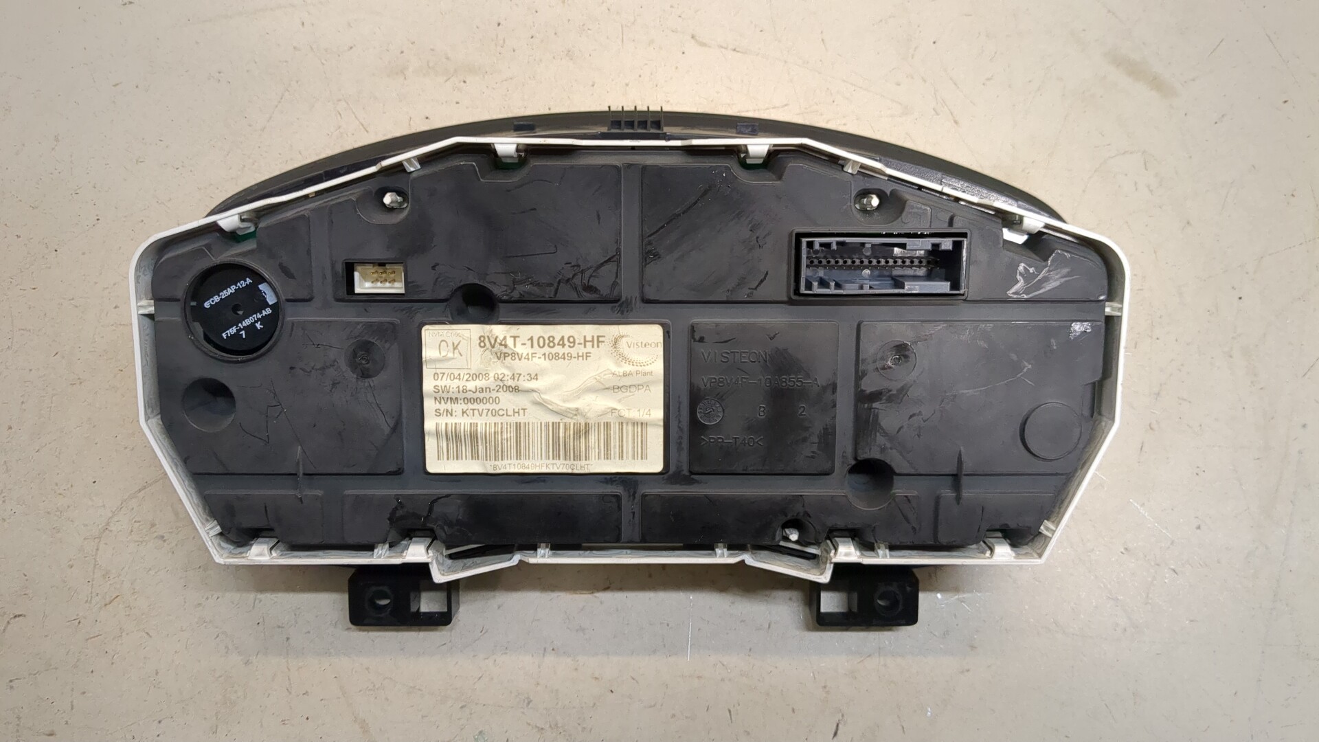 Панель приборов