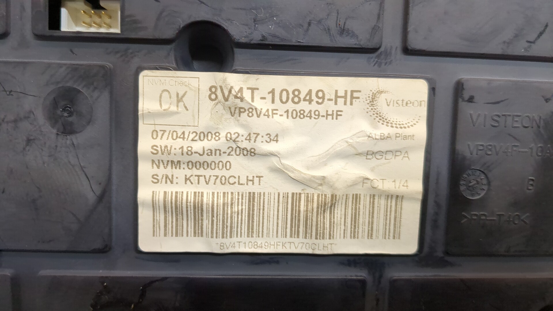 Панель приборов