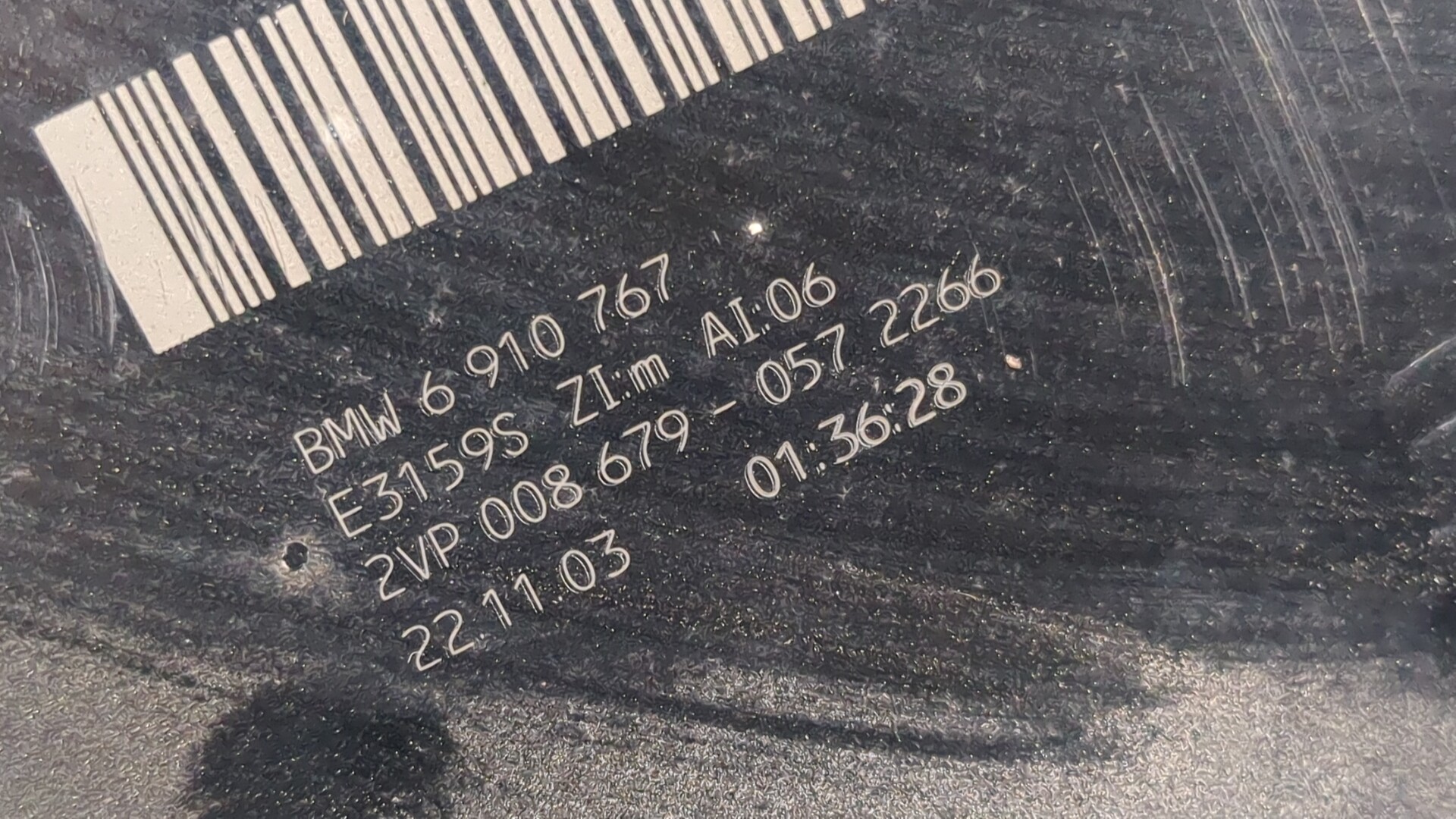 Фонарь задний левый